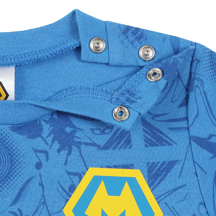 Wolverhampton Wanderers Shop | 2025-26 3rd Kit Romper Wolverhampton Wanderers Merchandise